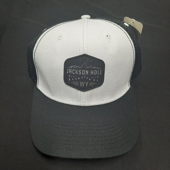 Ouray Sportswear Jackson Hole WY Snapback Trucker Hat OOP Colorado Outdoor wear - Picture 3 of 9